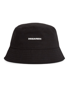 Кепка-ведро с принтом логотипа, Black Dsquared2