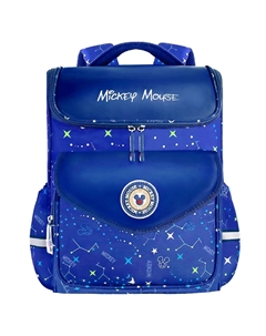 Студенческий рюкзак из полиэстера обычный синий, Blue Mickey Mouse Disney