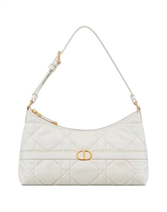 Сумка через плечо мини из овчины женская айвори Dior