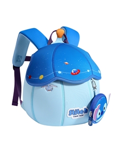 Студенческий рюкзак из полиэстера обычный детский разноцветный, Blue Disney