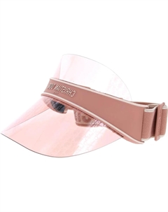 Женская розовая шляпа от солнца из пластиковой ткани, Pink Dior