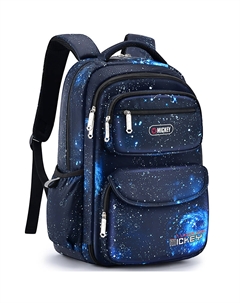Детский рюкзак из полиэстера Обычный Звездный синий, Galaxy Blue-Side Open Collection Disney