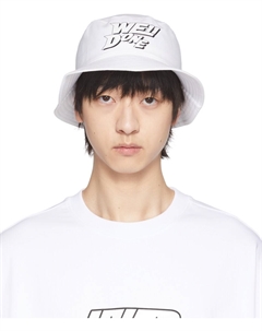 Белая базовая панама с логотипом We11done