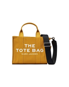 Хлопковая сумка-шоппер через плечо кроссбоди миниатюрная женская желтая Marc jacobs