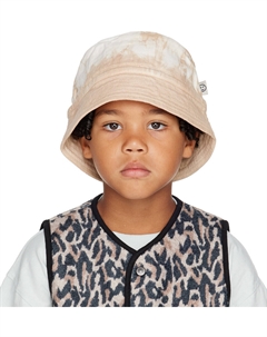 Детская розовая джинсовая ведро с волнистой шапкой Wynken