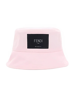 Кепка-ведро с нашивкой логотипа, Pink Fendi