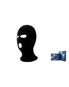 Унисекс шапка бини, Black Plain (Planet Box) Baijuan