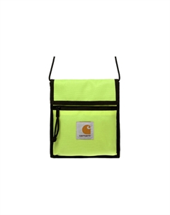 Нейлоновая наплечная сумка через плечо унисекс светло-зелёная Carhartt wip