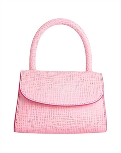 Миниатюрная сумка из кожи крокодила и коровы By far