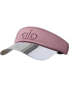 Женская розовая шляпа от солнца из полиэстера, Polyester Alo yoga