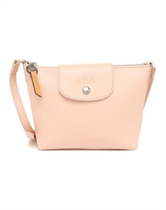 Городская холщовая сумка Le Pliage с кожаной отделкой, Pink Longchamp