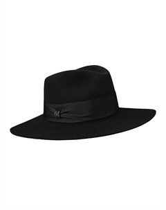 HERMES Панама-шляпа унисекс черная, Black Hermès