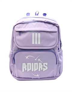 Детский рюкзак из ткани фиолетовый, Purple Adidas