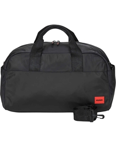 Нейлоновая дорожная сумка мужская черная Hugo boss