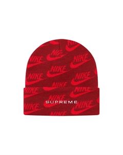 Вязаная шапка Nike Jacquard, Red Supreme