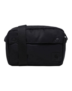 Нейлоновая наплечная сумка через плечо унисекс черная, Black Carhartt wip
