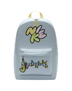 Тканевый рюкзак женский ледниково-голубой и нежно-желтый и светло-лимонный, Butterfly Print Nike