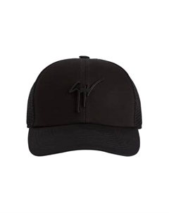 Бейсболка с тисненым логотипом, Black Giuseppe zanotti