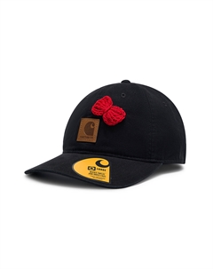 Хлопковая бейсболка унисекс, Black Carhartt