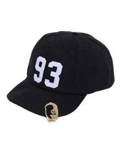 Хлопковая бейсболка унисекс черная, Black A bathing ape®