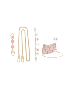 Металлическая цепочка для плеча через плечо женская розовая Lan bao fan