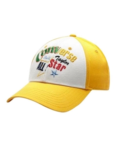 Бейсболка унисекс золотая, Gold Converse