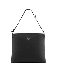 Универсальная черная сумка через плечо унисекс, Black Descente