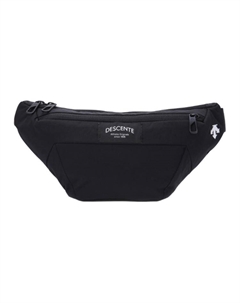Нейлоновая слинг-сумка малая унисекс черная, Black Descente