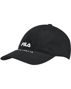 Синтетическая бейсболка унисекс угольно-черная Fila