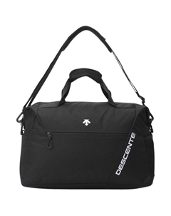 Полиэстеровая спортивная сумка через плечо унисекс черная, Black Descente