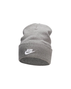 Хлопковая унисекс-шапка серого цвета, Gray Nike