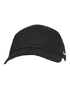 Хлопковая полиэстеровая бейсболка унисекс черная, Black Nike