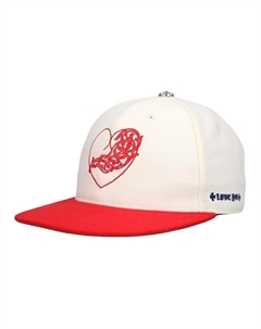 Шерстяная бейсболка унисекс разноцветная, Cream Chrome hearts