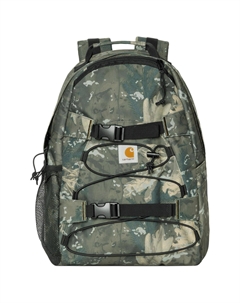 Кроссбэк рюкзак унисекс из полиэстера зеленый камуфляж, Green Camouflage Carhartt wip