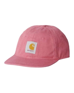 Хлопковая бейсболка унисекс розовая, Pink Carhartt wip