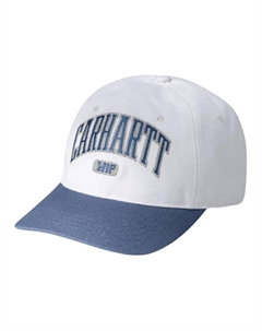 Бейсболка с вышитым логотипом, White Carhartt wip