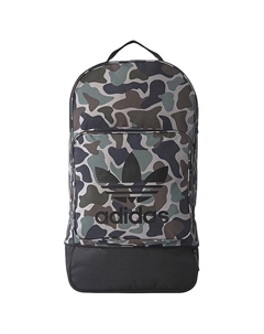 Рюкзак унисекс камуфляж зеленый и черный, Camouflage Green & Black Adidas originals