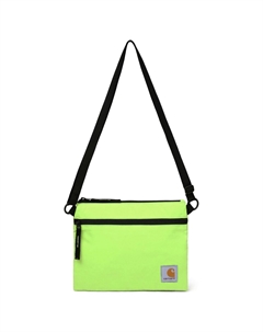 Полиэстеровая сумка через плечо унисекс светло-зеленого цвета, Light Green Carhartt wip