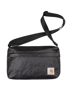 Хлопковая сумка через плечо унисекс черная, Black Carhartt wip