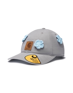 Хлопковая бейсболка унисекс сине-серая, Gray Carhartt