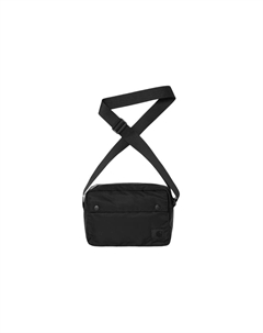 Нейлоновая плечевая сумка мужская черная, Black Carhartt wip