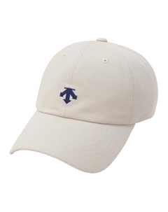 Хлопковая бейсболка унисекс бежевая, Beige Descente