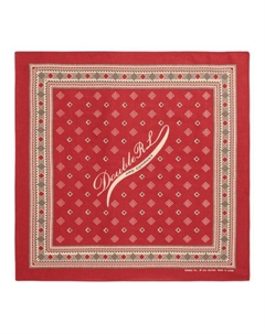 Шарф Ralph Lauren Rrl с геометрическим принтом, Red Polo ralph lauren