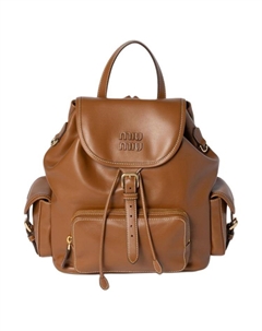 Кожаный рюкзак женский Бренди Miu miu