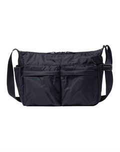 Полиамидная поясная сумка унисекс черная, Black Uniqlo