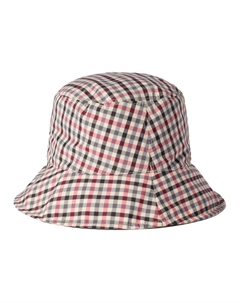 Тканевая ведёрная шляпа бордового цвета, Burgundy Miu miu