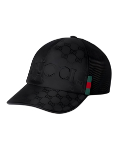Детализированная бейсболка Gg, Black Gucci