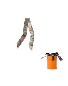 HERMES Шёлковый шарф унисекс разноцветный, Multicolor Hermès