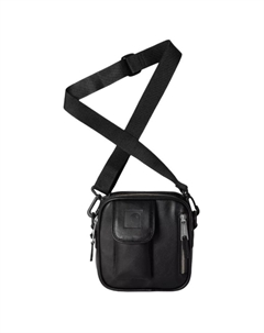 Полиуретановая поясная сумка через плечо унисекс черная, Black Carhartt wip