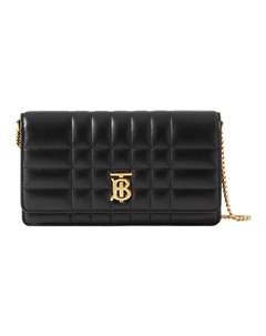 Сумка Лола Бэг стёганая из овчины через плечо Burberry